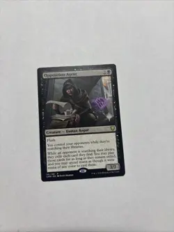 Opposition Agent Commander Legends/ murders at karlov manor Promo pack Stamp - Image 1