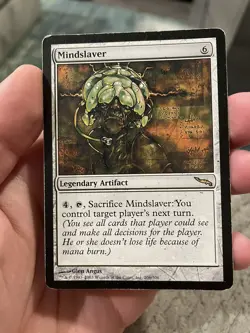 MTG Mindslaver LP Mirrodin 206/306 Regular Rare - Image 1
