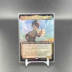 Toph, Hardheaded Teacher (Extended Art) Avatar: The Last Airbender Foil for sale online - Image 1