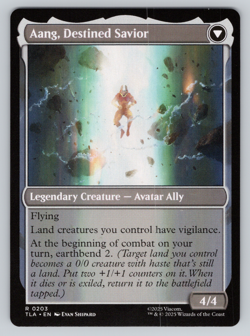 Aang, at the Crossroads - Avatar Last Airbender - MTG - Image 2