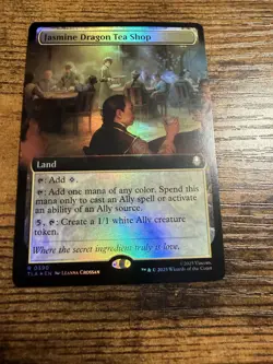 MTG Magic The Gathering Avatar Extended Art Rare FOIL Jasmine Dragon Tea Shop - Image 1