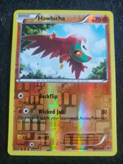 Pokemon Hawlucha 48/124 Reverse Holo XY Fates Collide - Image 1