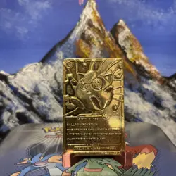 Jigglypuff - Pokemon 1999 Burger King - 23K Gold Plated Card - Image 3