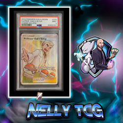 2019 Pokemon Sun & Moon Cosmic Eclipse - Professor Oak's Setup #233 PSA 9 MINT - Image 1