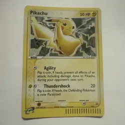 Pokemon Pikachu #12 Nintendo Black star Promo Holo 2003 (LP) - Image 1