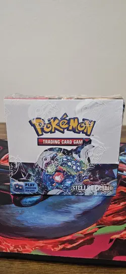 Stellar Crown Booster Box Pokemon Sealed - Image 1