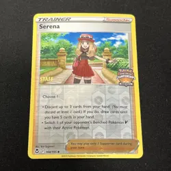 Pokemon TCG Serena STAFF Regional Championships Promo 164/195 🔥 - Image 1
