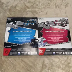 Pokemon Black Bolt and White Flare Binder Collections Bundle - SEALED - Image 2