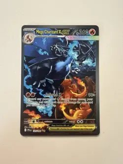 Mega Charizard X EX SIR 125/094 (English) Phantasmal Flames Pokemon TCG - Image 1