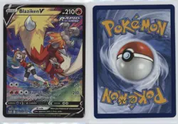 Full Art - Blaziken V Pokemon Sword & Shield Silver Tempest Trainer Gallery - Image 3