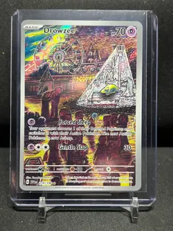 Drowzee 210/198 IR Illustration Rare Holo Pokemon 2023 Scarlet & Violet NM - Image 1