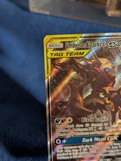 Pokemon TCG Umbreon & Darkrai GX SM241 Holo - Image 4