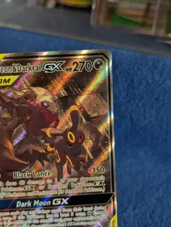 Pokemon TCG Umbreon & Darkrai GX SM241 Holo - Image 5