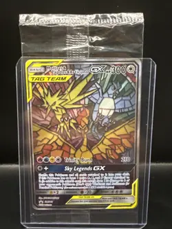 Pokemon TCG SM Promos #SM210 Moltres & Zapdos & Articuno GX Sealed - Image 1