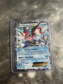Pokemon TCG Ash-Greninja EX XY133 Blackstar Promo Nm - Image 1