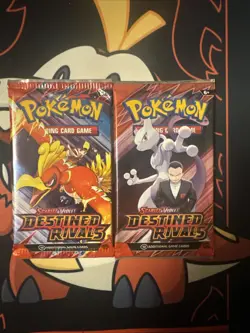 Pokemon TCG Scarlet & Violet Destined Rivals ( Booster Packs ) 2 Packs - Image 1