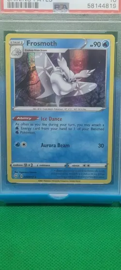 PSA 10 Frosmoth 2021 Pokemon SWSH Shining Fates #030/072 - Holo Gem Mint Graded - Image 2