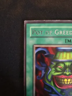 Yu Gi Oh Spell Pot Of Greed LOB-119 1st Edition Rare - Image 4