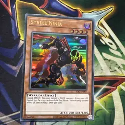 Yugioh! Strike Ninja IOC-EN007 Ultra Rare Unlimited NM - Image 1