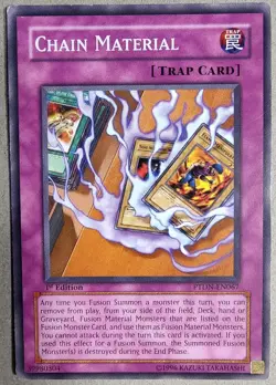 Chain Material - C - Yu-Gi-Oh! - PTDN-EN067 - 1st Ed. - LP - Free Shipping - Image 1
