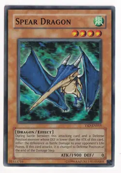 Spear Dragon - YSD-EN015 - Common - Unlimited - Yu-Gi-Oh! LP - Image 1