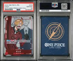 PSA 10 Gem Mint Sanji One Piece Card Game 25th Anniversary Collection Japanese - Image 3