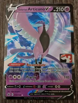 Galarian Articuno V 058/198 Prize Pack Series Cards Holo - Image 1