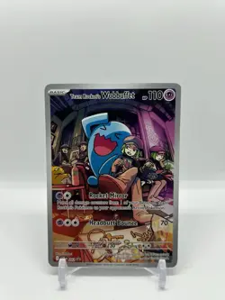 Team Rocket's Wobbuffet 203 Sv: Scarlet & Violet Promo Cards Holo - Image 1