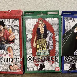 ONE PIECE Card Game Starter Decks 4-Set ST 1-4 Japanese Edition NEW - Image 3