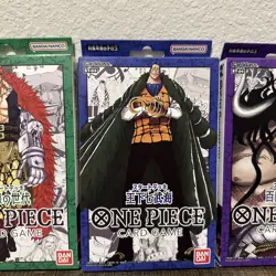 ONE PIECE Card Game Starter Decks 4-Set ST 1-4 Japanese Edition NEW - Image 4