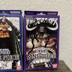 ONE PIECE Card Game Starter Decks 4-Set ST 1-4 Japanese Edition NEW - Image 5