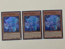 Yugioh - Magicians' Souls x 3 - 1st Edition Super Rare NM - Free Holo Card A - Image 1