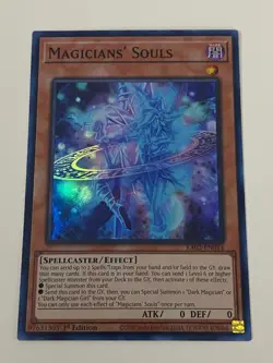 Yugioh - Magicians' Souls x 3 - 1st Edition Super Rare NM - Free Holo Card A - Image 2