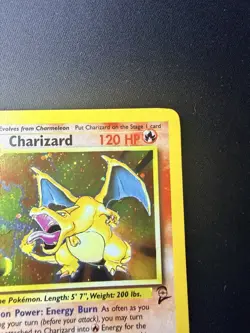 Charizard 4/130 Holo Rare Base Set 2 Pokemon Card LP+ - Image 4