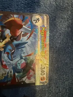 Pokemon Mega Evolution Mega Lucario EX 179 Special Illustration Rare Card TCG NM - Image 3