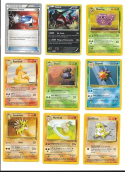 Pokemon Card Lot Of 34 Vintage WoTC Damaged Holo Jungle Fossil Promo - Image 2