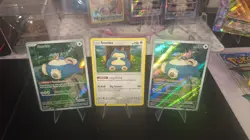 Pokemon TCG Snorlax Bundle 3X NM-LP+ Holo Rare Cards - Image 1
