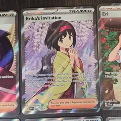 Pack Fresh Lot of 12 Full Art Trainer Cards Pokemon TCG Mixed Lot NM - Image 4