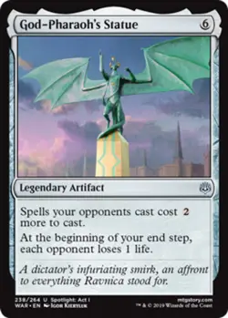 God-Pharaoh's Statue x1 NM Magic the Gathering 1x War of the Spark mtg card - Image 1