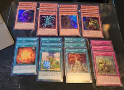 Yu-Gi-Oh! Predaplant Deck Core Super Rares FUEN 22 Cards YGO Sarracenia - Image 1