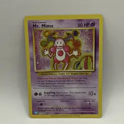 Mr. Mime 013/034 Pokemon Trading Card Game Classic Collection LP Tcg Card - Image 1