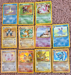 Pokemon Card Binder Vintage WOTC 1996 Base Jungle Fossil Holos Rare 295+ LP - Image 1