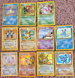 Pokemon Card Binder Vintage WOTC 1996 Base Jungle Fossil Holos Rare 295+ LP - Image 3