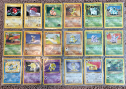 Pokemon Card Binder Vintage WOTC 1996 Base Jungle Fossil Holos Rare 295+ LP - Image 4