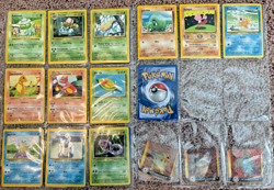 Pokemon Card Binder Vintage WOTC 1996 Base Jungle Fossil Holos Rare 295+ LP - Image 5