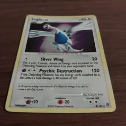 Lugia 14/132 Secret Wonders Holo MP Holo Bleed Pokemon Card - Image 2