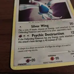 Lugia 14/132 Secret Wonders Holo MP Holo Bleed Pokemon Card - Image 5