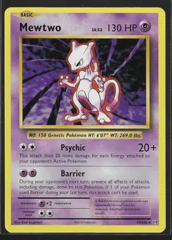 Mewtwo 51/108 XY Evolutions Pokemon Pokemon Card English Near Mint - Image 1