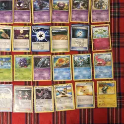 Pokemon TCG Collection Lot 40 LP To NM Cards With Sleeves + Givvy Card (in Des.) - Image 4