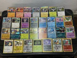 30 Pokemon Cards Lot WOTC VTG ALL RARE HOLO Snorlax Vikavolt Zarude - Image 1